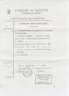 Franco Angelini Birth Certificate